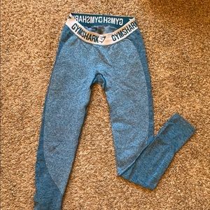 Blue Gymshark Flex Leggings